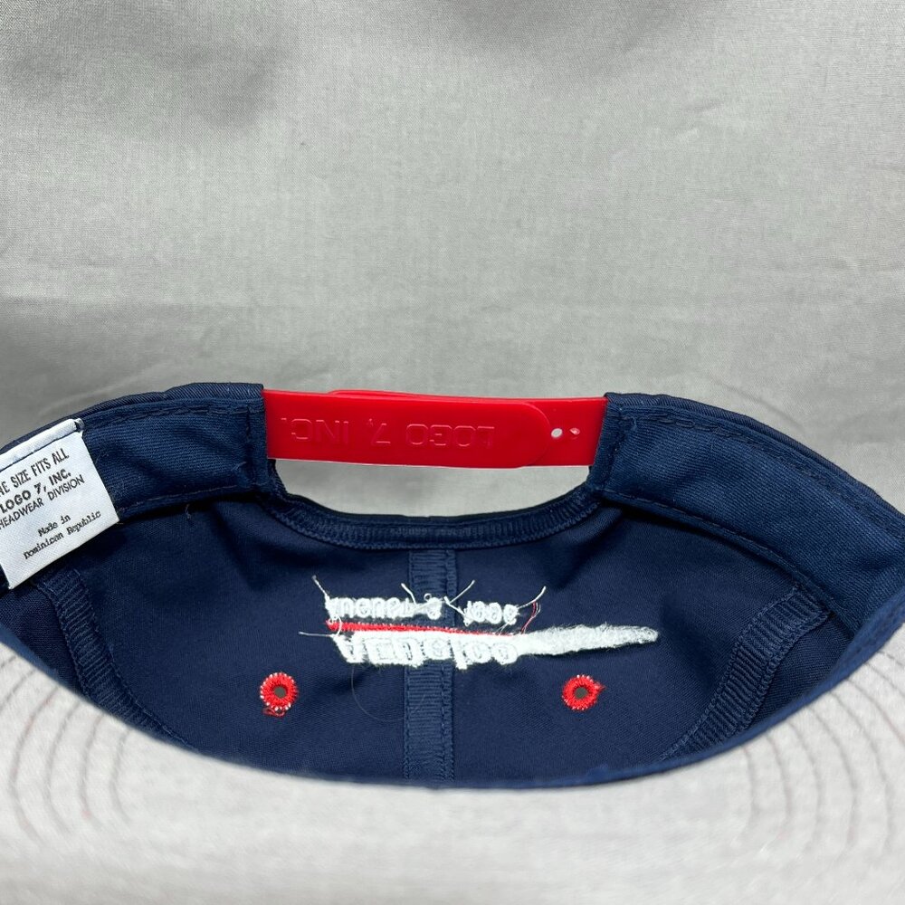 Vtg Brickyard 400 NASCAR Snapback Hat Cap Logo 7 Indianapolis AC Delco Mens 90s - Picture 10 of 12
